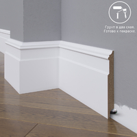 Плинтус МДФ 26-136-16 под покраску